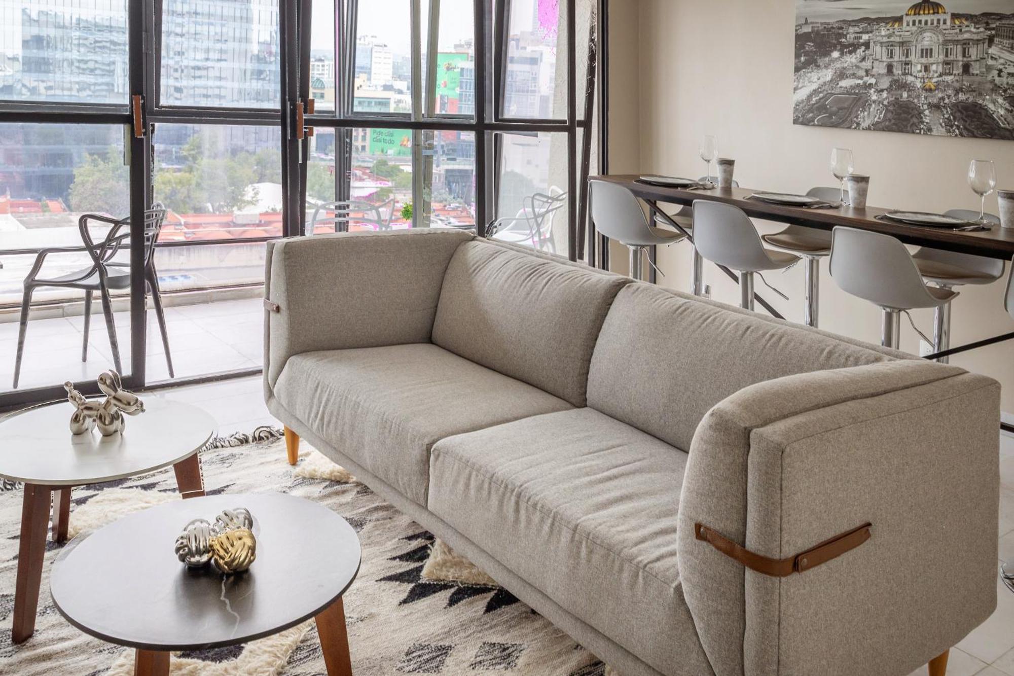 Posh Polanco Stay Tvs And Desks In Each Room Мексико Сити Екстериор снимка