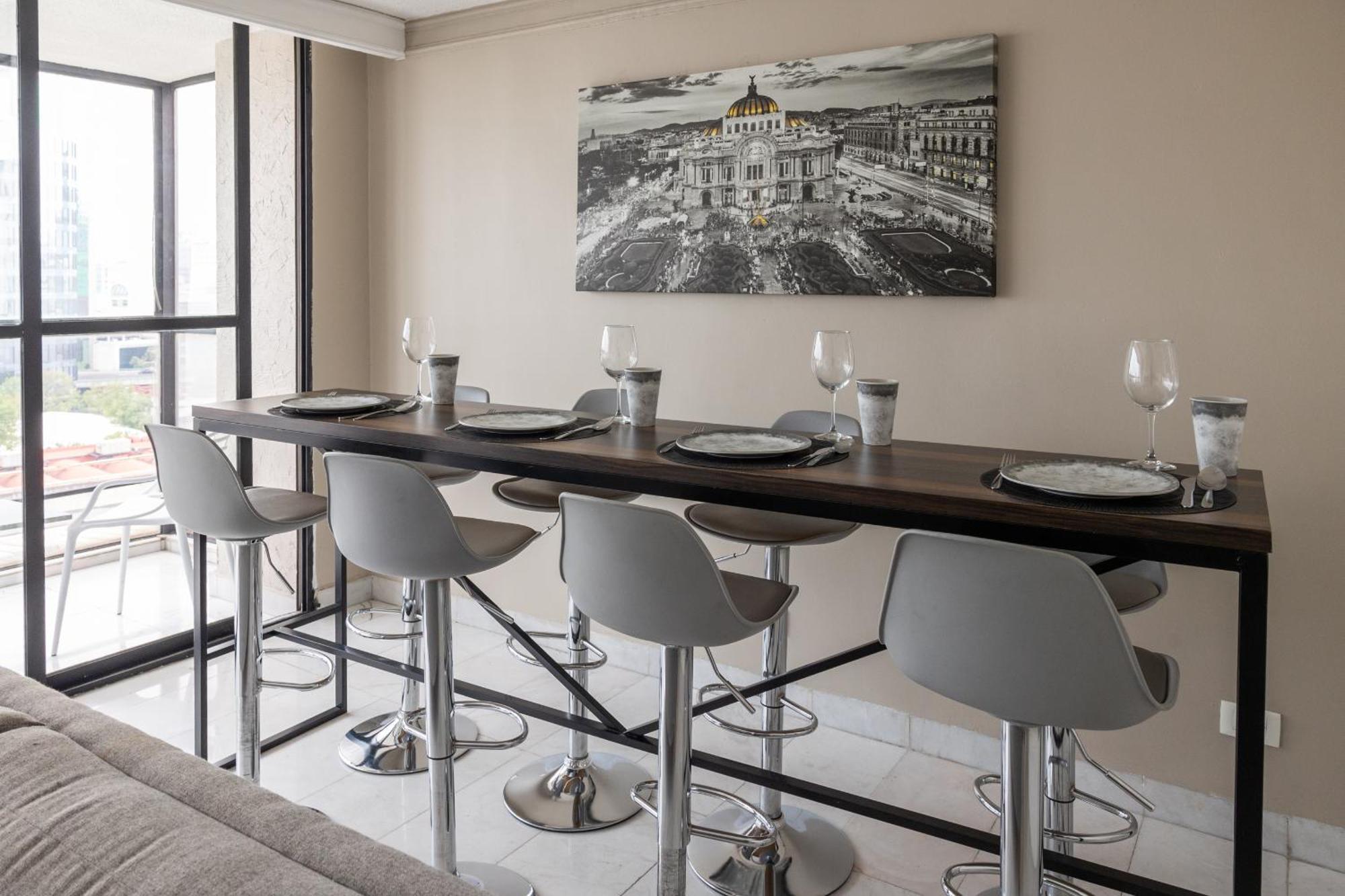 Posh Polanco Stay Tvs And Desks In Each Room Мексико Сити Екстериор снимка